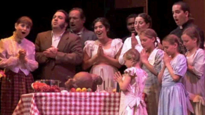 Members of the Center Stage Opera Chorus